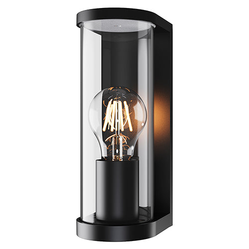 Eurolux Tube Outdoor Wall Light – Black