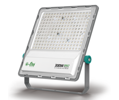 O-lite OF02 LED Floodlight – 200W to 400W, IP67, 175-265VAC