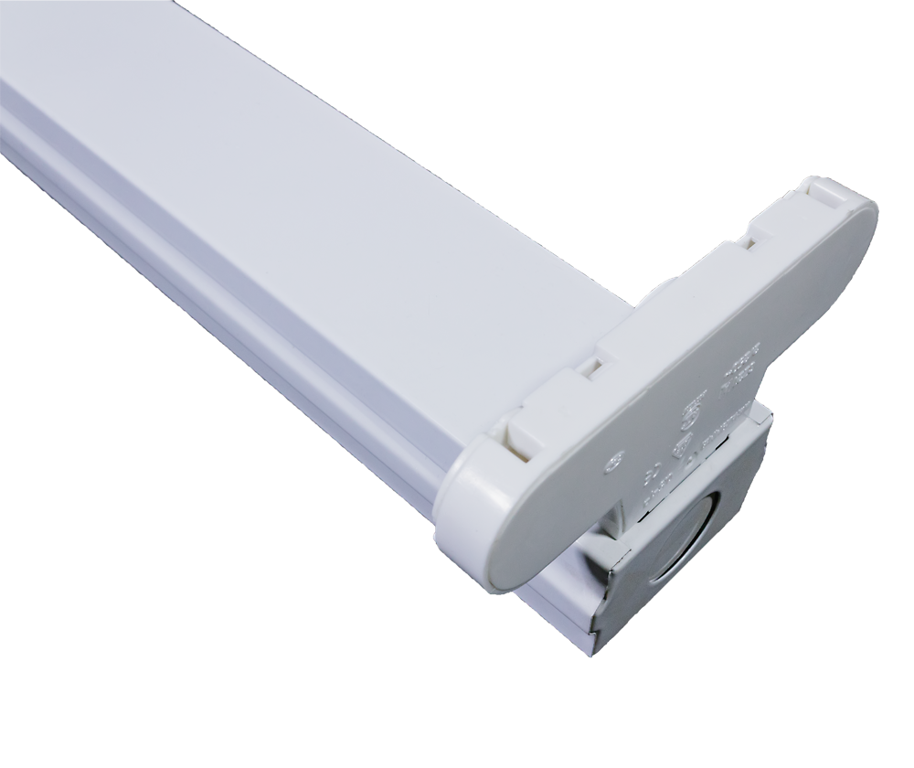 O-lite IP20 Steel Double LED Tube Fitting, Indoor