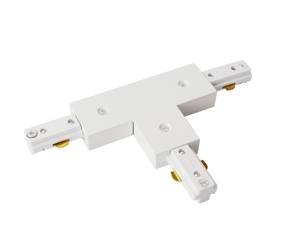 O-lite T-Type LED Track Adapter – 3 Wire System, Power Feed Included