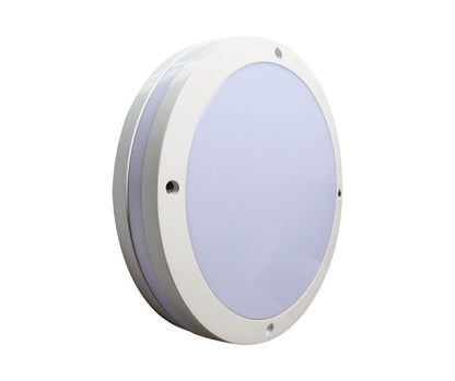 O-lite Luna LED Round Bulkhead Fitting with Halo Accent
