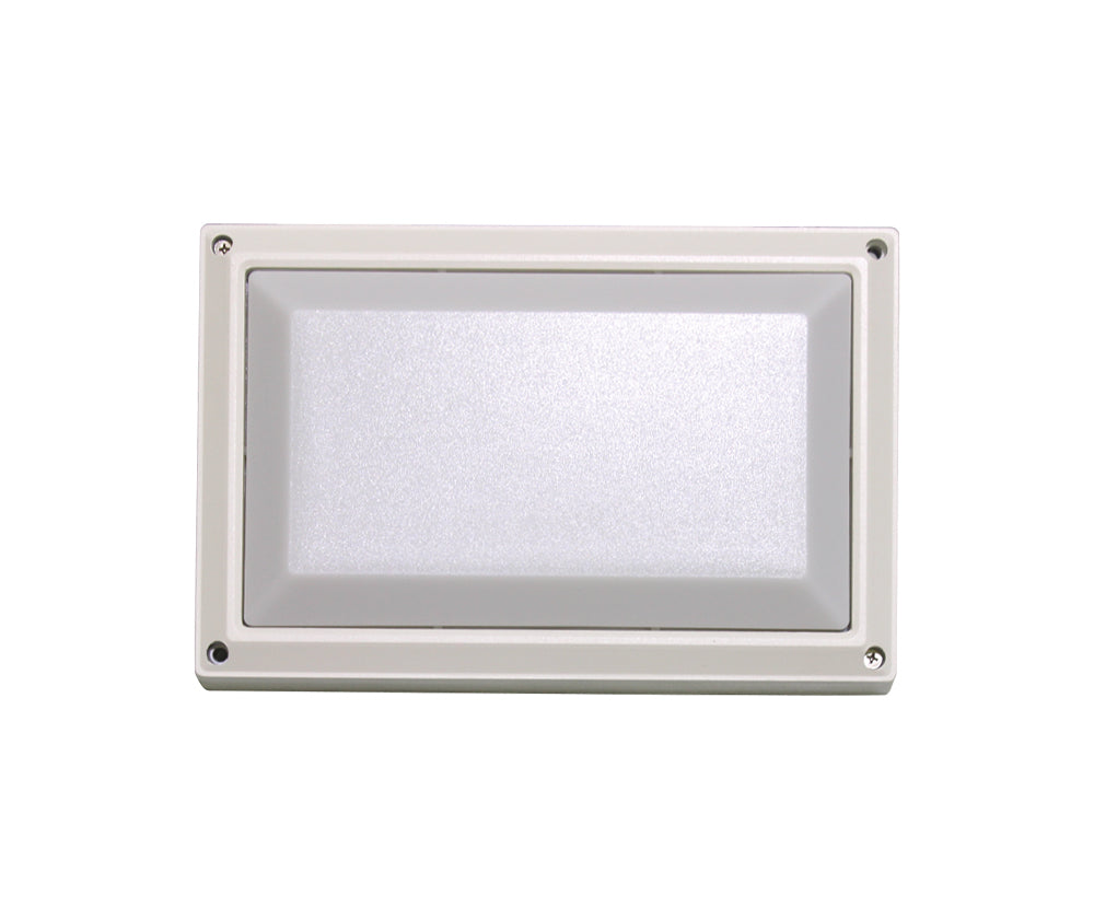 O-lite Luna LED Rectangular Bulkhead Fitting – 20W, IP65