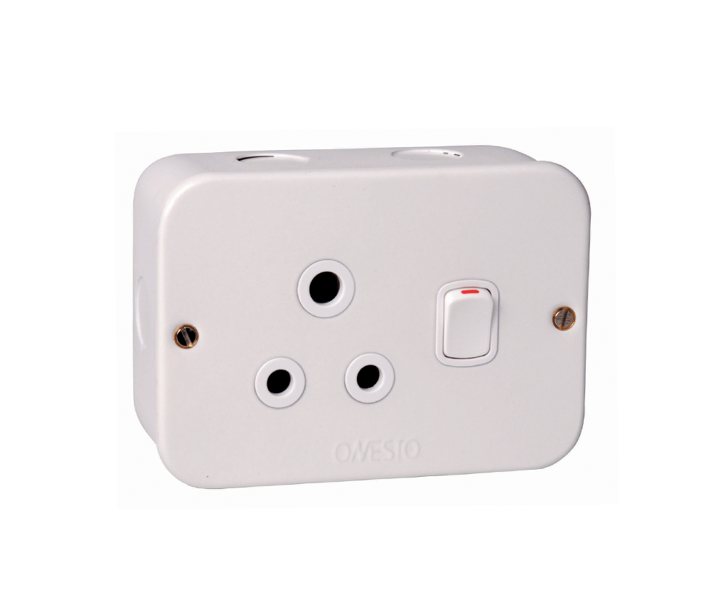 Industrial Socket, Steel | Onesto Oracle Range