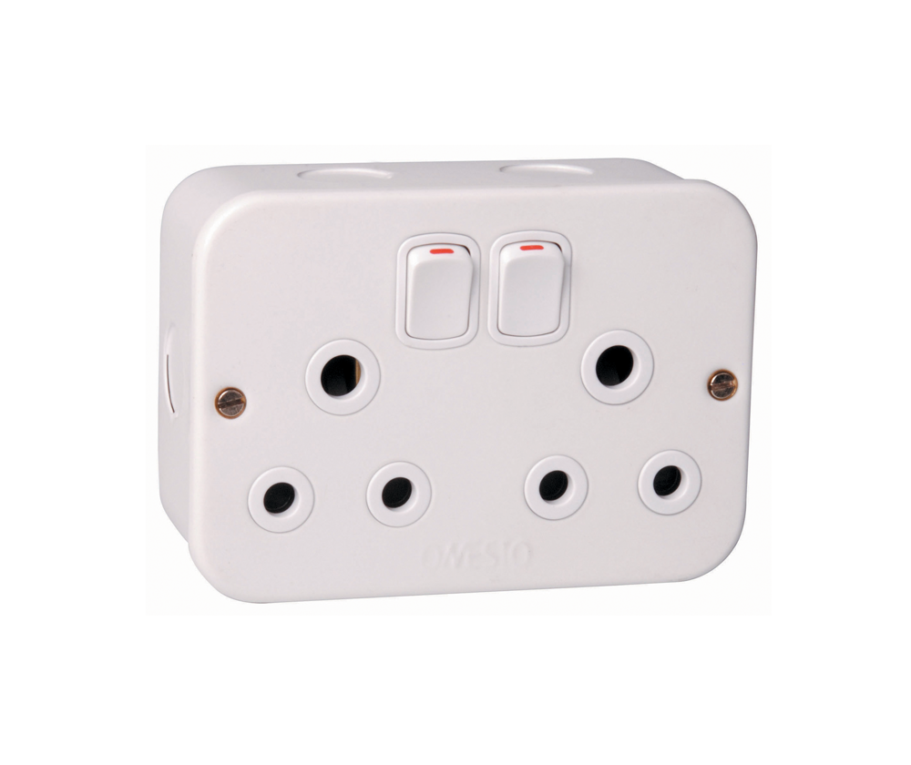Industrial Socket, Steel | Onesto Oracle Range