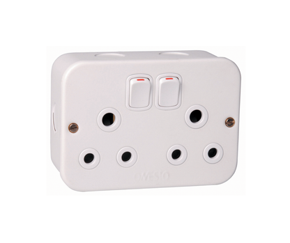 Industrial Socket, Steel | Onesto Oracle Range