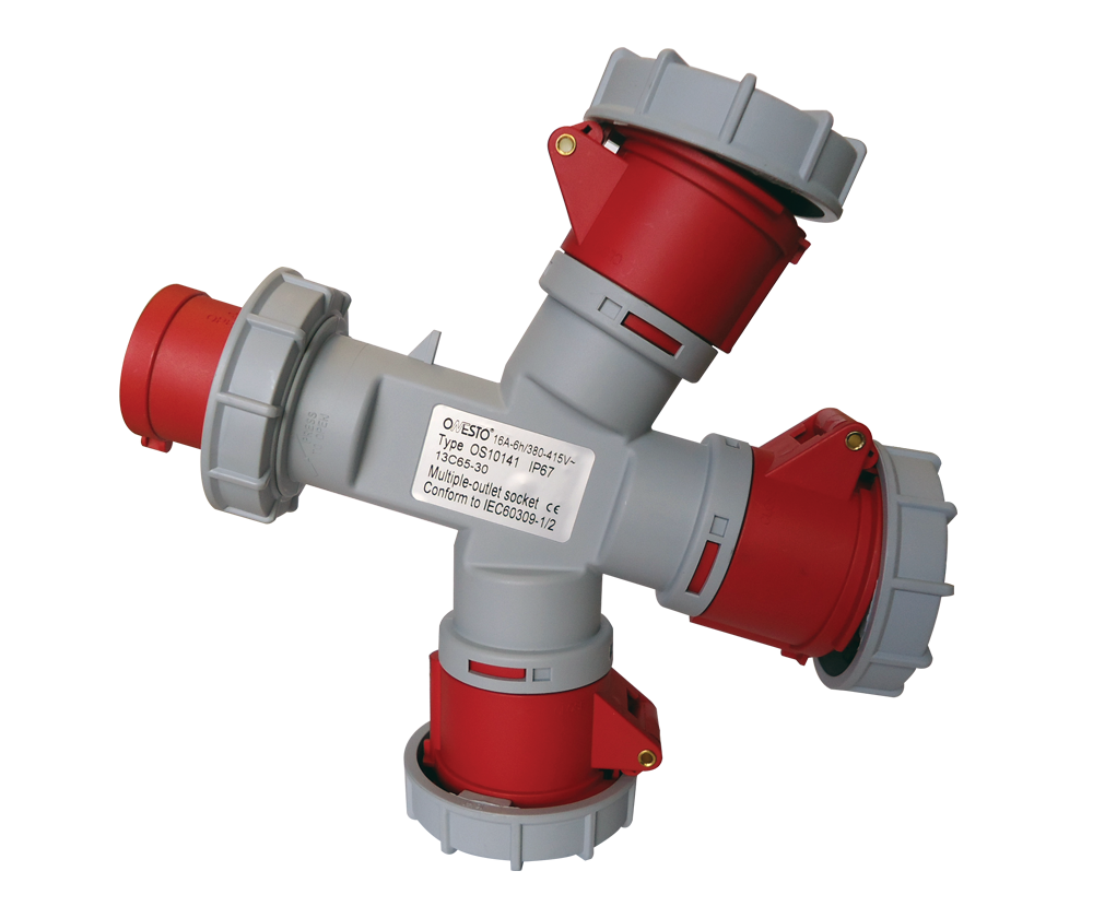 Multi Outlet Connector, Heavy-Duty IP67