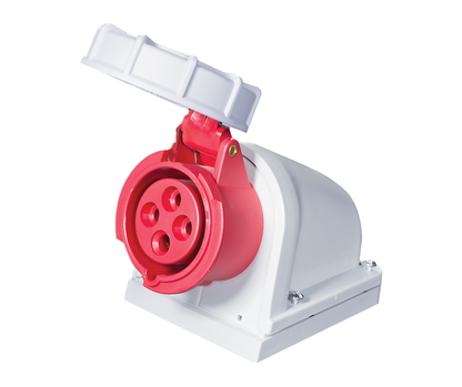 Industrial CEE Unswitched Socket Outlet 16A-125A | IP44 & IP67 | 3P, 4P, 5P & 7P | Onesto Onyx Range