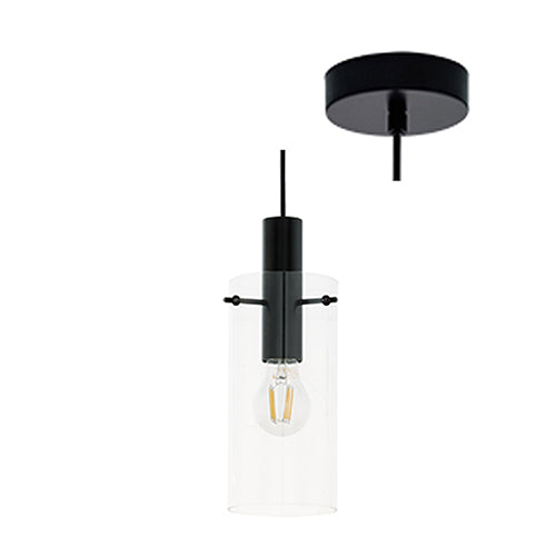Eurolux Montefino Glass Pendant – 1LT 110mm