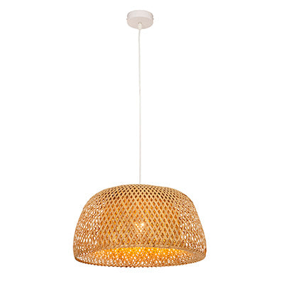 Eurolux Scarlet 450 Woven Bamboo Pendant