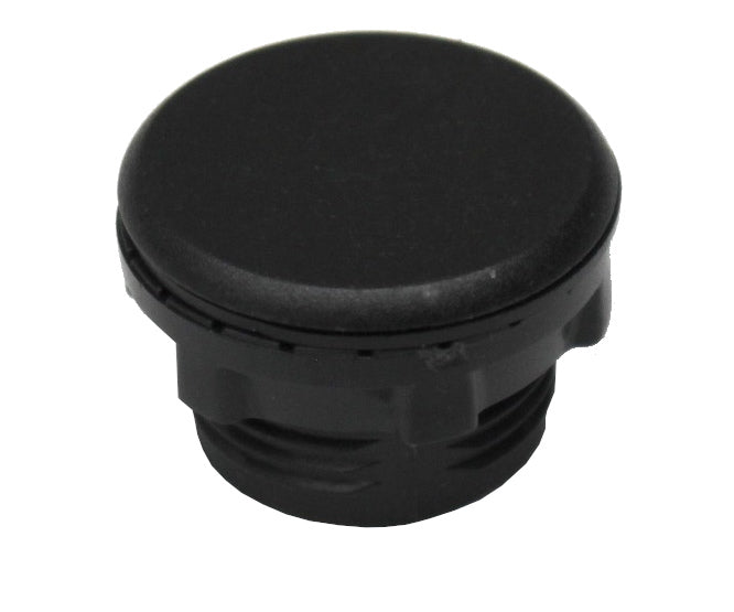Swan Electric Push Button Blank 22mm Black