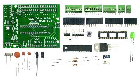 EIE Arduino Uno Kit PCB + Comp. for ATMEGA328P