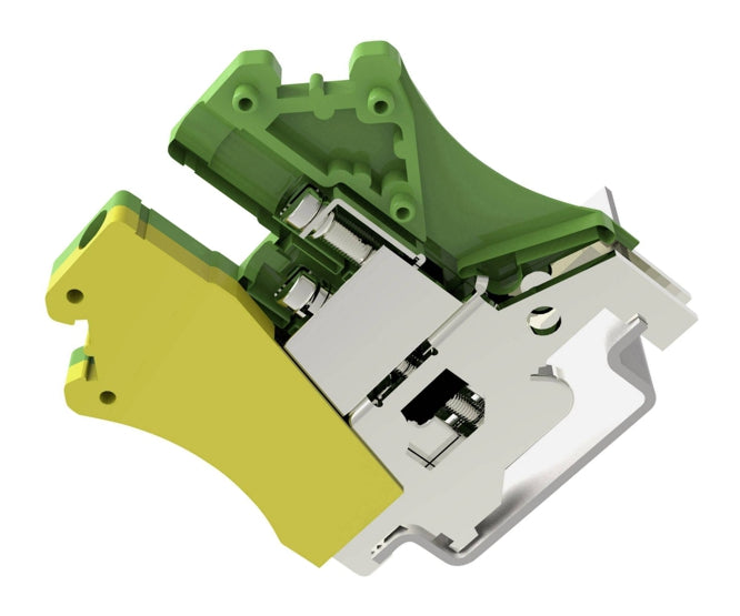 Degson Earthing DIN Rail Terminal Block 5.2mm