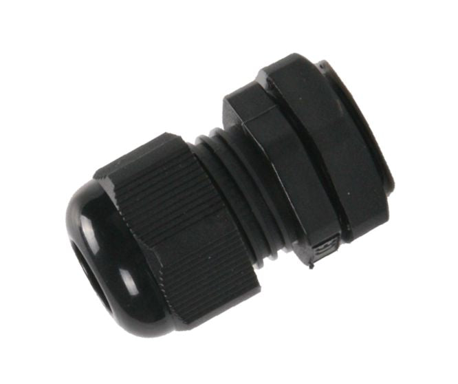 EIE Black Compression Gland PH=16mm CAB=4-8mm L=8mm - Single Piece