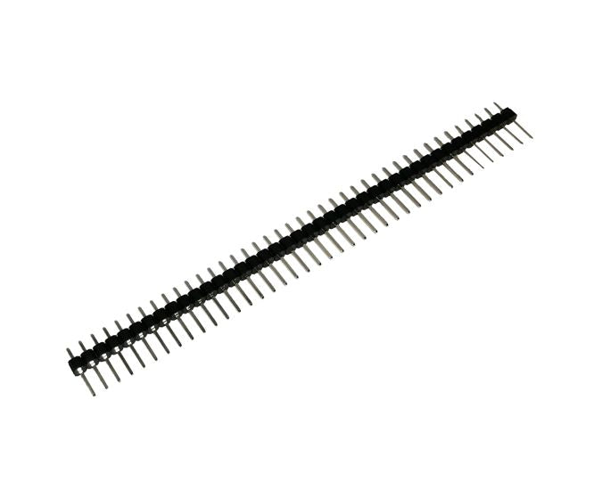 EIE Header Sil Str 40W 2.54 TH=12 Tin - Single Piece