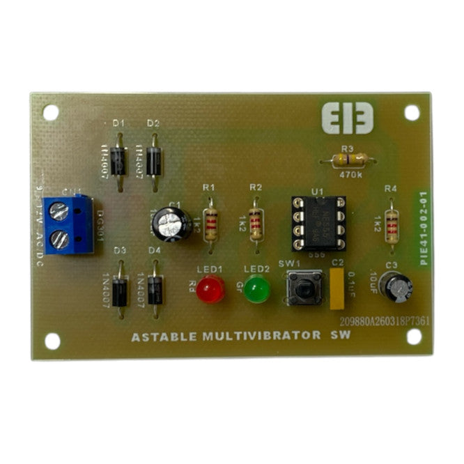 EIE Assembled & Tested Stable/Monostable Multivibrator Circuit (LM555)