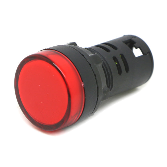 Swan Electric 22mm LED pilot light Red 230V AC/DC