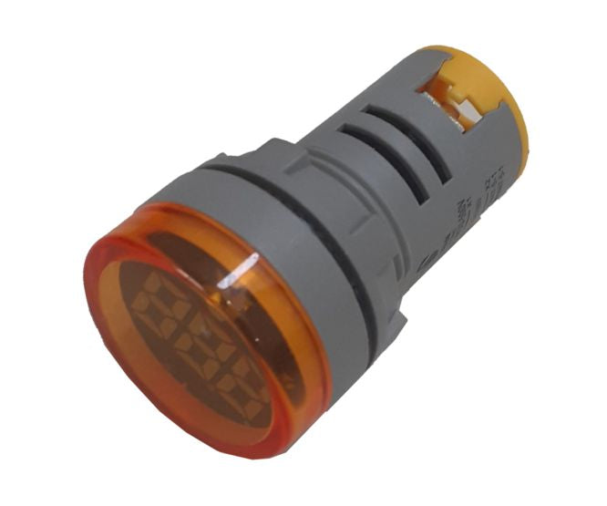 Swan Electric Voltmeter Indicator 20-500VAC-500VAC 3-DIG 22mm Panel Mount