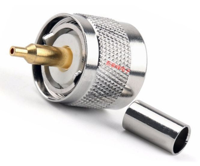 EIE Uhf Plug Crimp & Solder for 5mm Coax