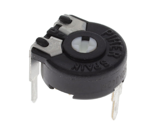 Piher Preset Potentiometer T-Adj Scr, 6mm-15mm
