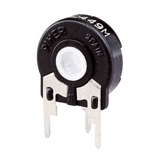 Piher Preset Potentiometer 15mm S-Adj Hex Shaft, 4.7kΩ-1MΩ