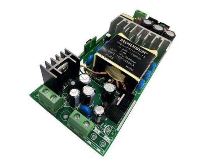 Mornsun DC-DC Converter I=200-1KVDC O=12-15V @ 3A 60W