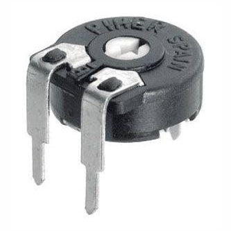 Piher Preset Potentiometer 10mm Top-Adj Scr, 1kΩ-250kΩ