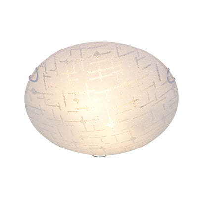 Radiant Line Pattern Ceiling Light – RC228 – 400mm, 3 x E27