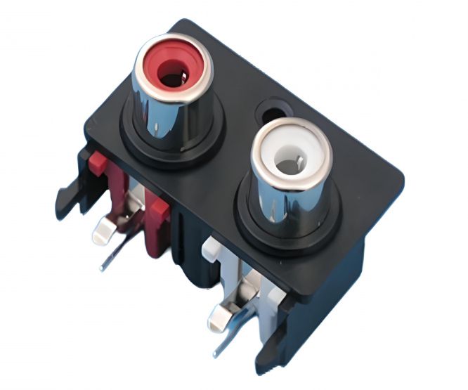 EIE Socket Rca 2W PCB Plate Mono Str