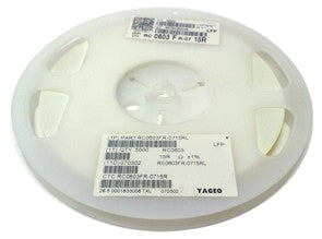MEC SMD Chip Resistor 0805 (2012 Metric), 5%, 224Ω-270kΩ