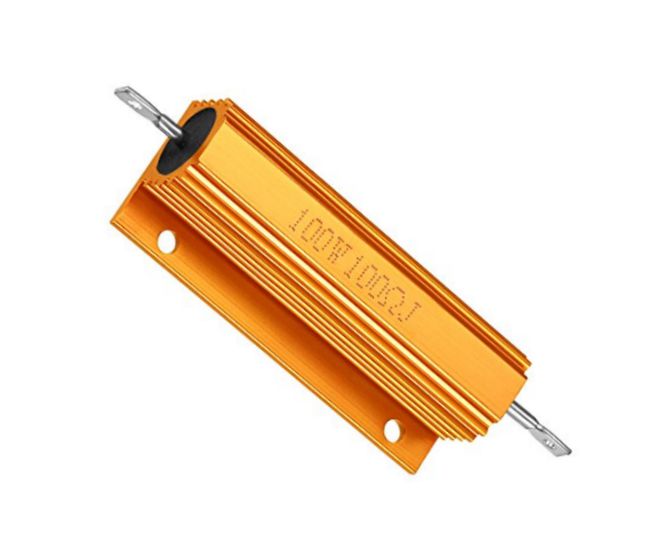 Qingda Aluminium-Housed Wirewound Resistor 100W (In 50W Case Mount), 100Ω