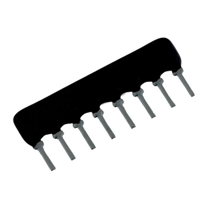 MEC Resistor Network SIL, 8-Pin, 7 Resistors, 22Ω-470kΩ