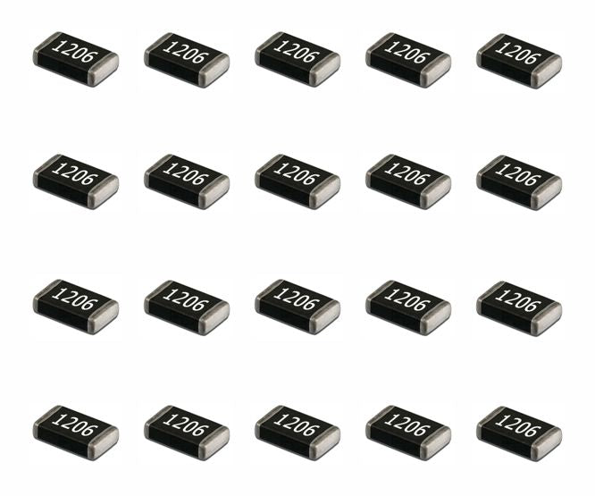 EIE Resistor SMD 1206 1% 820E 100/P