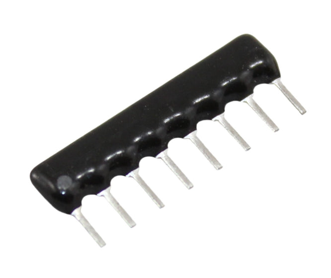MEC Resistor Network SIL, 8-Pin, 7 Resistors, 22Ω-470kΩ