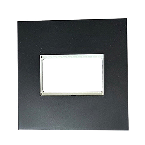 Eurolux Horizon Modern Single Socket Grid in Black