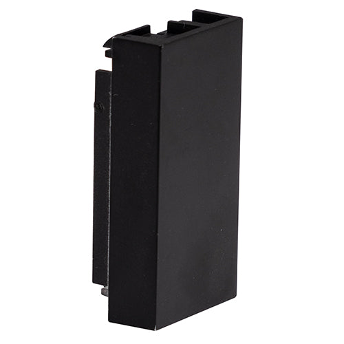 Eurolux Horizon Modern Module Blank Plate in Black