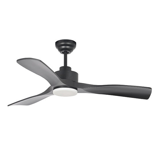 Radiant Rift Ceiling Fan with LED Light – 1070mm, 30W DC, Dimmable