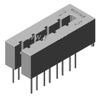 EIE Vane / Gap Optical Sensor 4-CHANNELS 6mm Appart