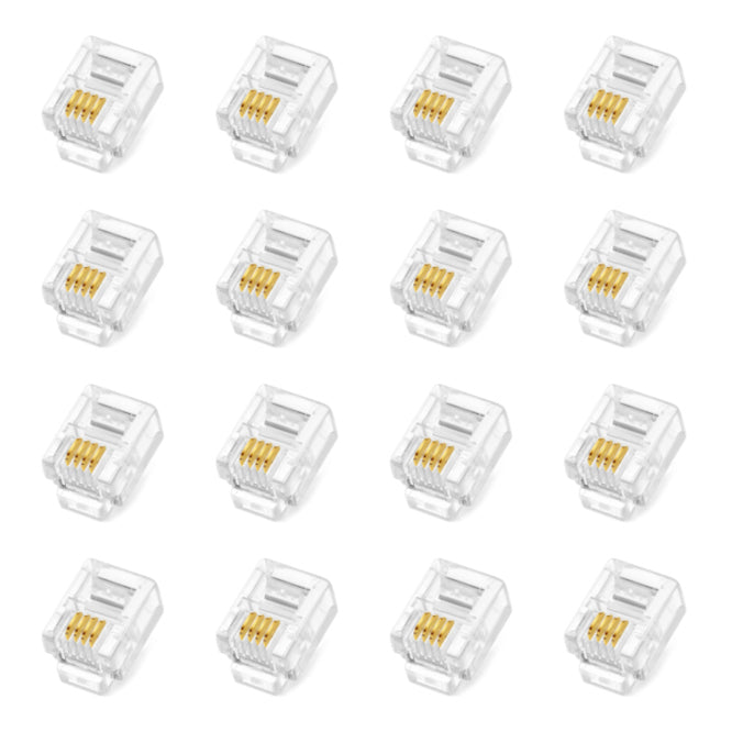 EIE Plug Modular 6W4P Multi RJ11 - 1K/BAG