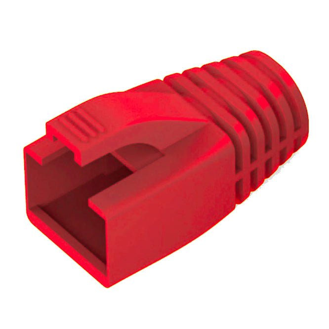 CS RJ45 Snag Free Boot CAT5E Red