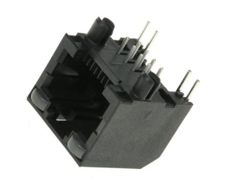 EIE Socket Modular RJ45 Right-Angle LED Ind