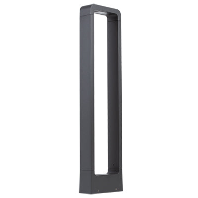 Radiant Aluminium Bollard 650mm – Dark Grey