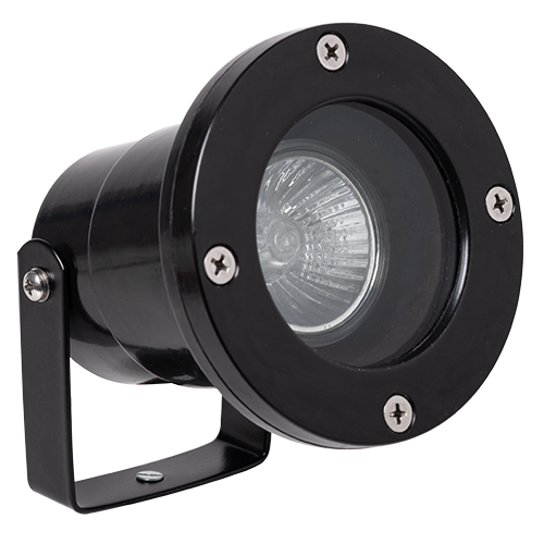 Radiant Outdoor Spotlight Fibre Glass GU10 – Black