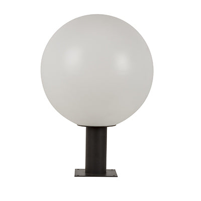 Radiant Sphere Outdoor Pillar Light – 300mm