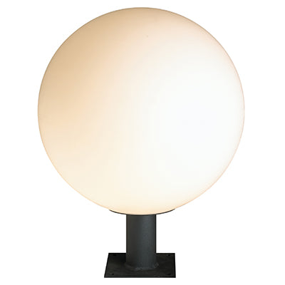 Radiant Sphere Outdoor Pillar Light – 400mm