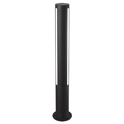 Radiant Aluminium Bollard 750mm – Black
