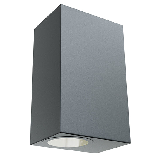 Radiant Omni Square Outdoor Wall Light – 2 x GU10