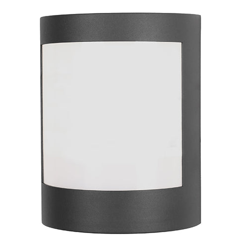 Radiant Plain Outdoor Wall Light – Black