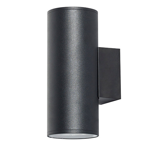 Radiant Bue Round Outdoor Wall Light – Up & Down