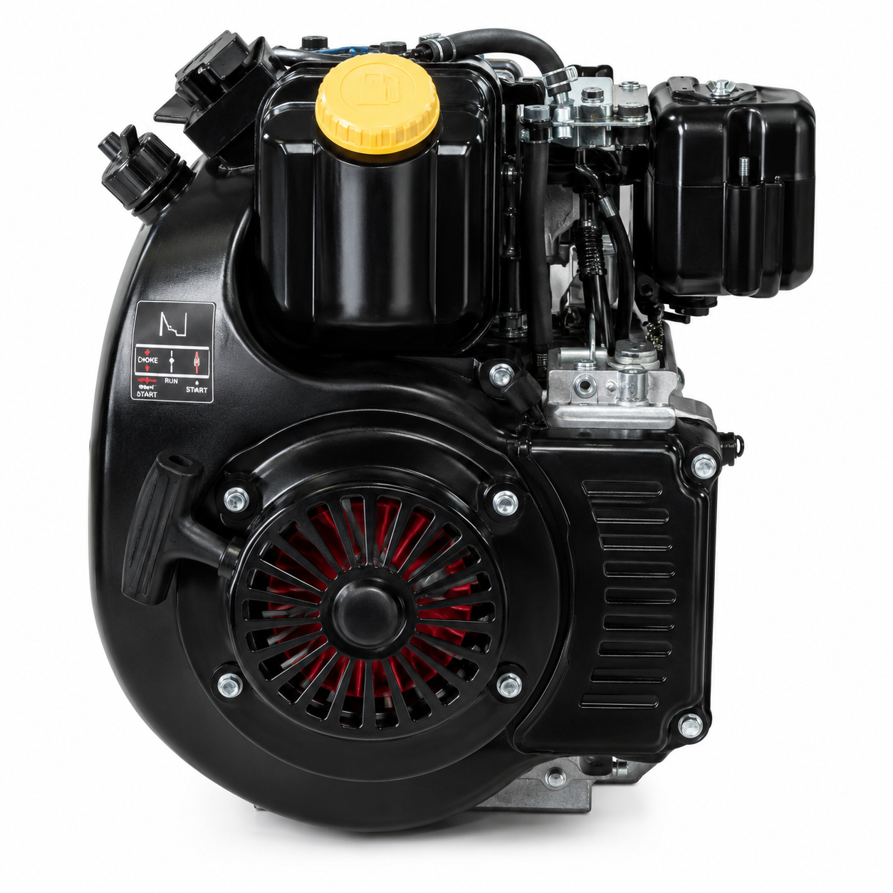 Red Rhino RS-UD22HP 22HP Diesel Engine - Keyway Shaft, Electric Start