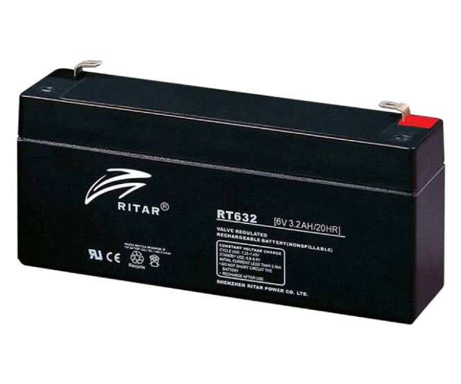 Ritar SLA/AGM Sealed Lead-Acid Battery 6V